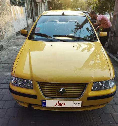 تاکسی سمند LX EF7 گازسوز، مدل ۱۳۹۵