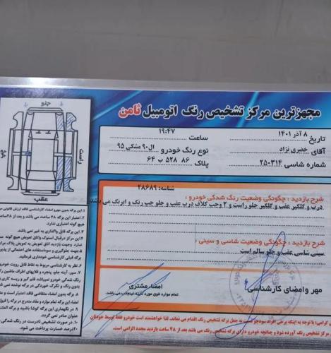 رنو تندر 90 E0 بنزینی، مدل ۱۳۹۵