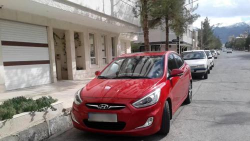 هیوندای اکسنت بلو، مدل ۲۰۱۴، وارداتی،قابل معاوضه