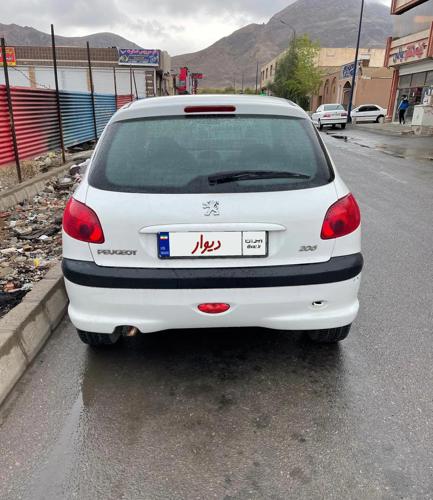 پژو 206 تیپ ۲، مدل ۱۳۸۹