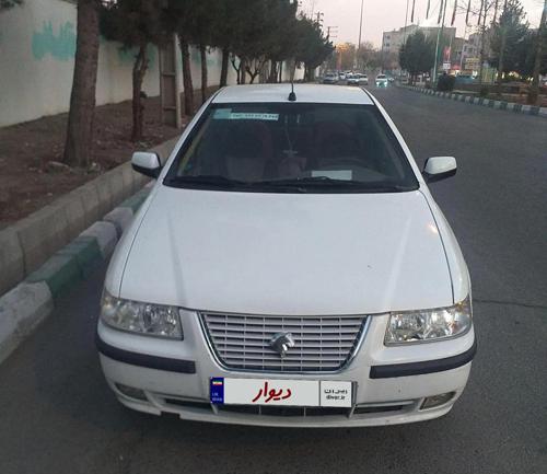 سمند LX XU7 مدل ۱۳۹۲